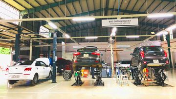 Khu vực bảo dưỡng định kỳ