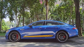 AMG GT 53 4Matic+ 2023 khiến người xem mãn nhãn nhờ những đường gân dập nổi đậm chất thể thao