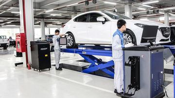 Khu vực sửa chữa