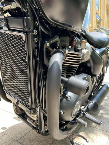 Hệ thống ống xả hai lớp thiết kế phần giảm thanh phong cách “peashooter”