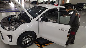 Khu dịch vụ với trang thiết bị hiện đại 