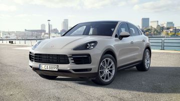 Tổng quan thiết kế đầu xe của Porsche Cayenne Coupe 2024