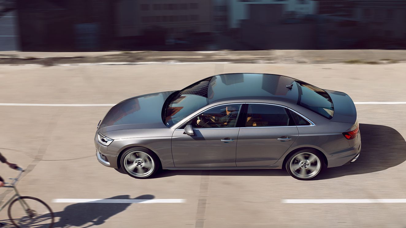 Ngoại thất Audi A4 2023 mang dáng dấp của đàn anh A8 nổi danh với diện mạo trẻ trung, năng động và sang trọng