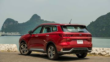 Đuôi xe Ford Territory 2023 trẻ trung năng động với các thiết kế 3D nổi khối