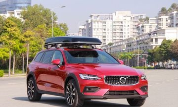 Volvo V60 rộng rãi, thích hợp sử dụng di chuyển đường dài