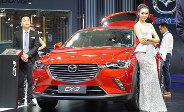 Mazda CX-3 lần đầu tiên xuất hiện tại Việt Nam