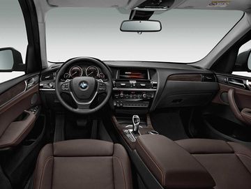 Nội thất sang trọng của BMW X3 phiên bản 2015