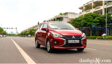 Attrage 2021 có thông số chiều dài nhỉnh hơn 60mm giúp mang lại dáng vẻ hài hòa và cân đối hơn.