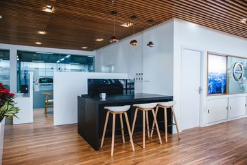 Khu vực chờ đầy tiện nghi, sang trọng