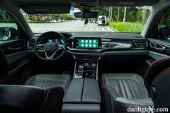 Volkswagen Teramont X 2025 thiết kế nội thất bố cục bảng táp lô hình chữ T đối xứng