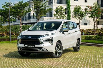 Mitsubishi Xpander thuộc phân khúc xe MPV 7 chỗ giá rẻ có thiết kế đẹp mắt