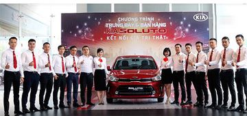 Đội ngũ nhân viên chuyên nghiệp và nhiệt huyết của Kia Hà Nam