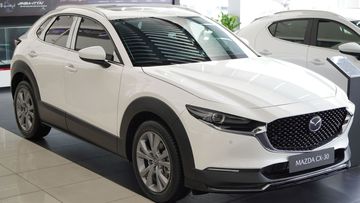 Mazda CX-30 sở hữu ngoại hình đơn giản và tinh tế