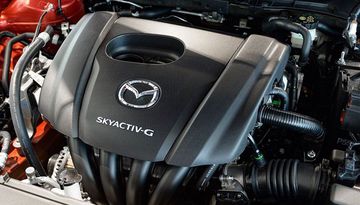 Mazda 2 2023 sử dụng động cơ xăng SkyActiv 1.5L