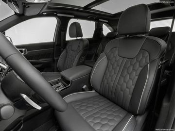 Hàng ghế đầu trên KIA Sorento 2021 có tính năng làm mát, sưởi ghế