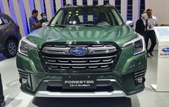 Subaru Forester 2023 chỉ có một vài thay đổi nhỏ ở phần lưới tản nhiệt