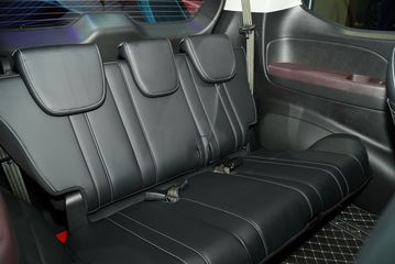 H&agrave;ng ghế thứ ba của GAC M6 Pro 2025 c&oacute; thiết kế rộng, đủ chỗ cho 3 h&agrave;nh kh&aacute;ch