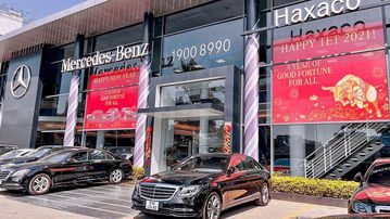 Mercedes-Benz Haxaco Điện Biên Phủ hiện đang phân phối 10 dòng xe Mercedes Benz