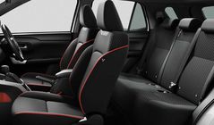 Tổng quan các hàng ghế trên Toyota Raize 2023