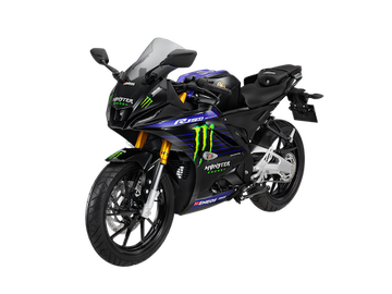 Màu xanh - đen (bản R15M Monster Energy Yamaha MotoGP)