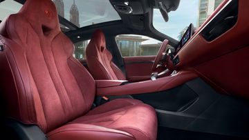 Ghế ngồi MG7 2024 cũng được thiết kế với phong cách thể thao