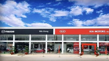 Hình ảnh showroom của KIA Bắc Giang