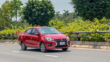 Mitsubishi Attrage 2024 có khả năng di chuyển mượt mà trong nội đô, thậm chí có độ vọt nhất định ở nước ga đầu
