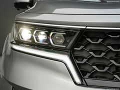Cụm đèn pha 3 bi LED trên KIA Sorento 2021