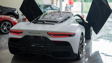 Đuôi xe Maserati MC20 2024 được thiết kế đậm chất thể thao