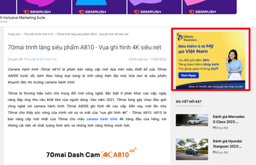 Banner quảng cáo giúp bạn gia tăng nhận thức của khách hàng đối với thương hiệu hay sản phẩm