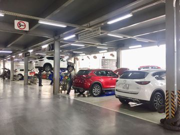 Một góc khác của xưởng dịch vụ