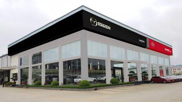 Showroom KIA Lạng Sơn nhìn từ bên hông