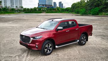 Mazda BT-50 di chuyển linh hoạt trên mọi địa hình