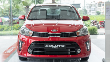 Thiết kế trẻ trung, năng động của KIA Soluto