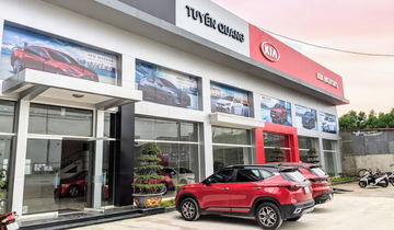 KIA Tuyên Quang có diện tích khá rộng