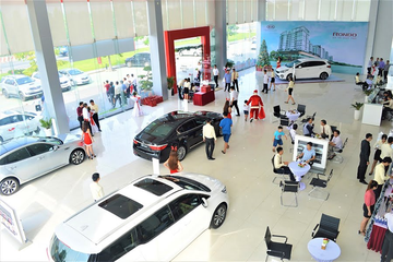 KIA Hải Phòng sở hữu khu vực trưng bày thoáng đãng