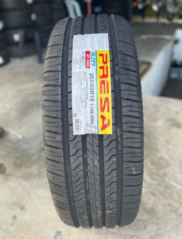 Presa PJ77 sở hữu thiết kế lốp đa chiều độc đáo