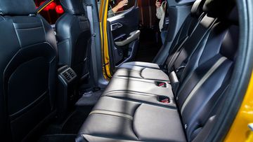 Hàng ghế thứ hai Mitsubishi Xforce 2024 có 8 mức ngả lưng khác nhau, phù hợp với mọi lứa tuổi trong gia đình