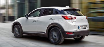 Mazda CX-3 có kích thước nằm giữa Mazda2 và Mazda3