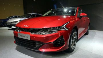 KIA K5 2022 với ngoại hình mạnh mẽ và năng động