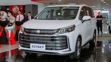 Thiết kế tổng thể MG G50 2025 khá bắt mắt và hợp thời với một diện mạo đậm chất MPV gia đình