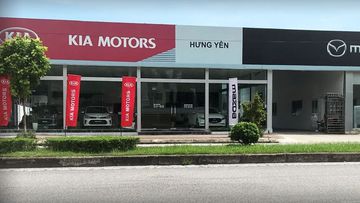Quy mô showroom KIA Hưng Yên với tổng diện tích 1.900 m2