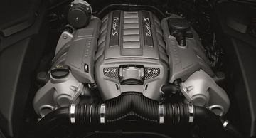Khối động cơ V8 giúp cho Porsche Panamera vận hành mạnh mẽ
