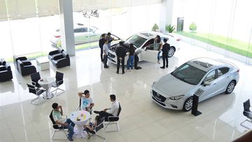 Khu vực trưng bày rộng rãi và sang trọng