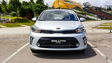 KIA Soluto có thiết kế ngoại thất mạnh mẽ, cá tính
