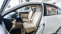 Hàng ghế trước Toyota Vios 2017 bản E CVT