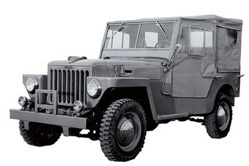 Toyota Land Cruiser thế hệ đầu tiên dùng cho mục đích quân sự
