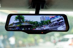 camera hành trình trước/sau đi kèm kính chiếu hậu điện tử
