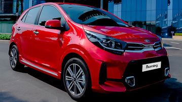 KIA Morning 2022 di chuyển linh hoạt trong điều kiện giao thông ở đô thị chật hẹp