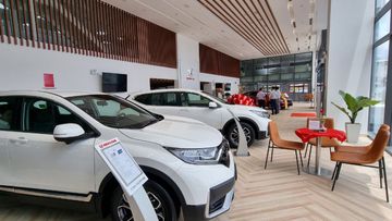 Không gian trưng bày của Honda Ô tô Sài Gòn Bình Chánh